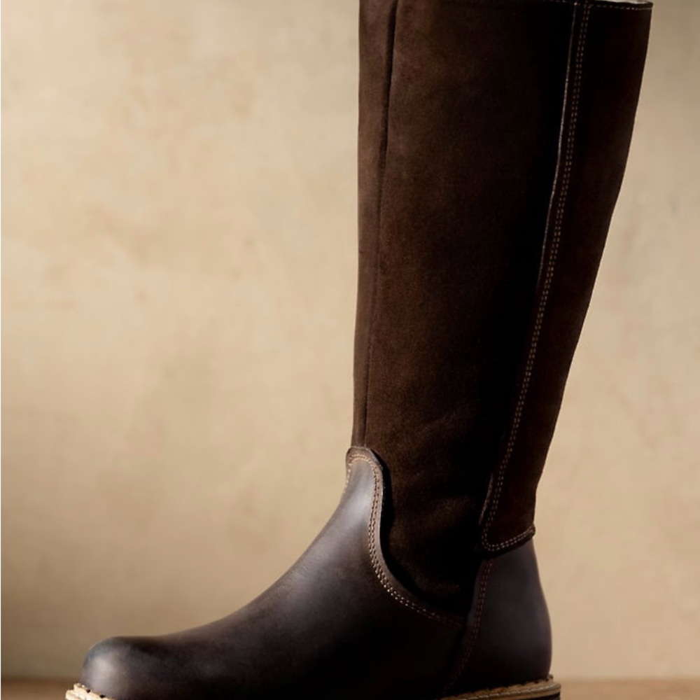 Women's Hudson Shearling-Lined Leather Boots
